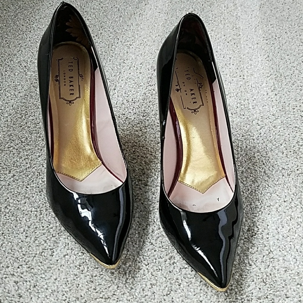 Ted Baker Patent Leather Shoes Size 39.5